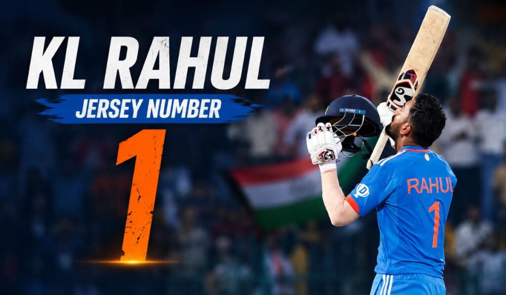 KL Rahul Jersey Number