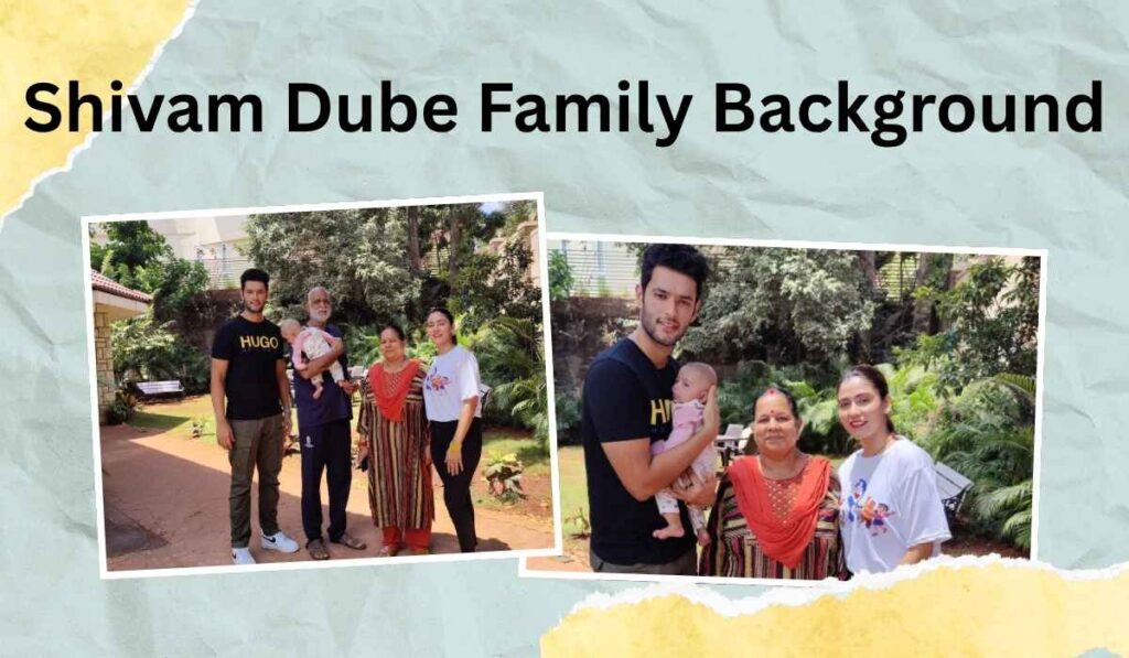 Shivam Dube Family