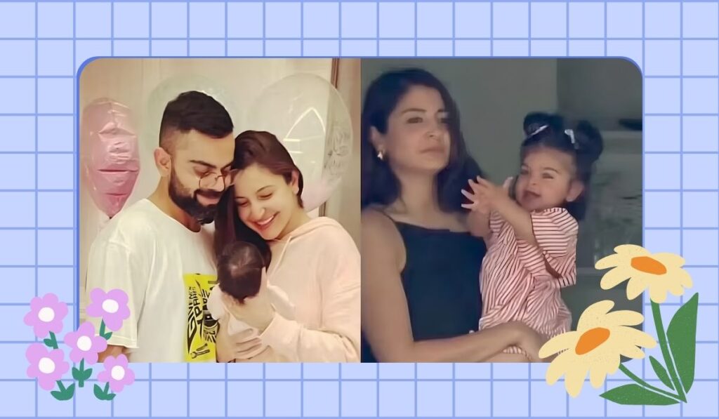 Vamika Kohli Family