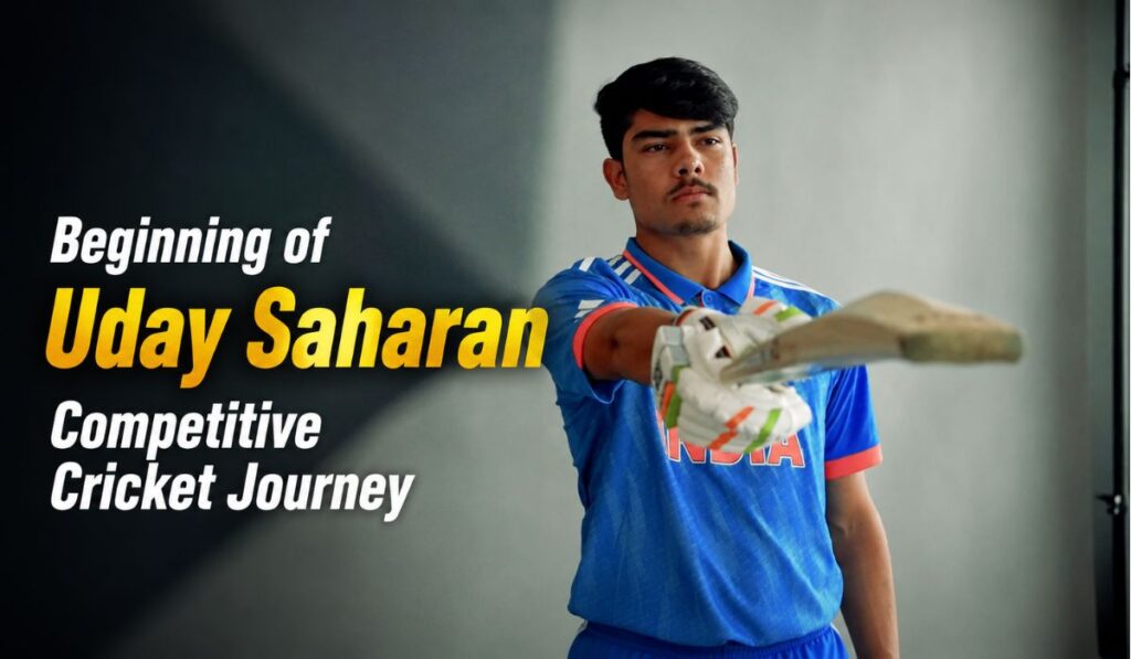 Beginning of Uday Saharan Competitive Cricket Journey