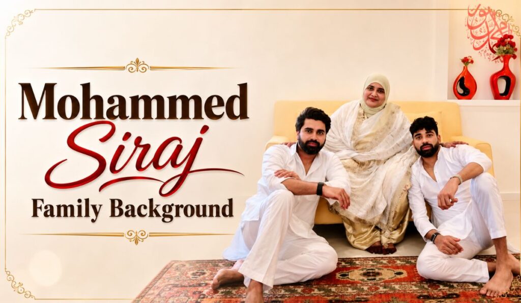 Mohammed Siraj Family Background