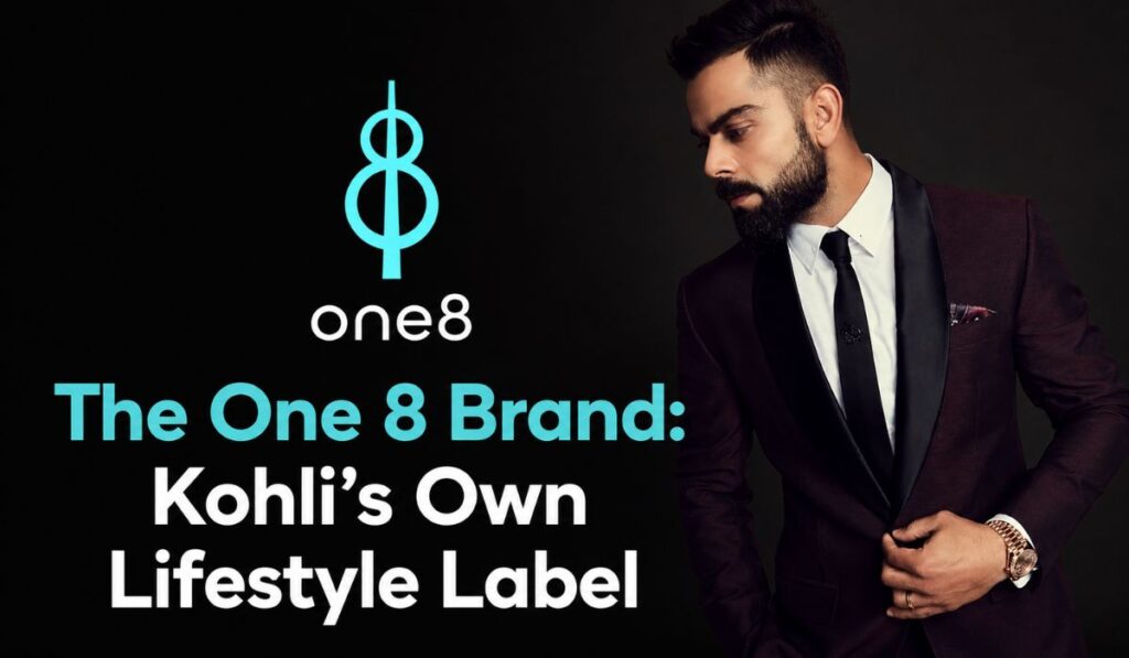 The One 8 Brand Kohli's Own Lifestyle Label