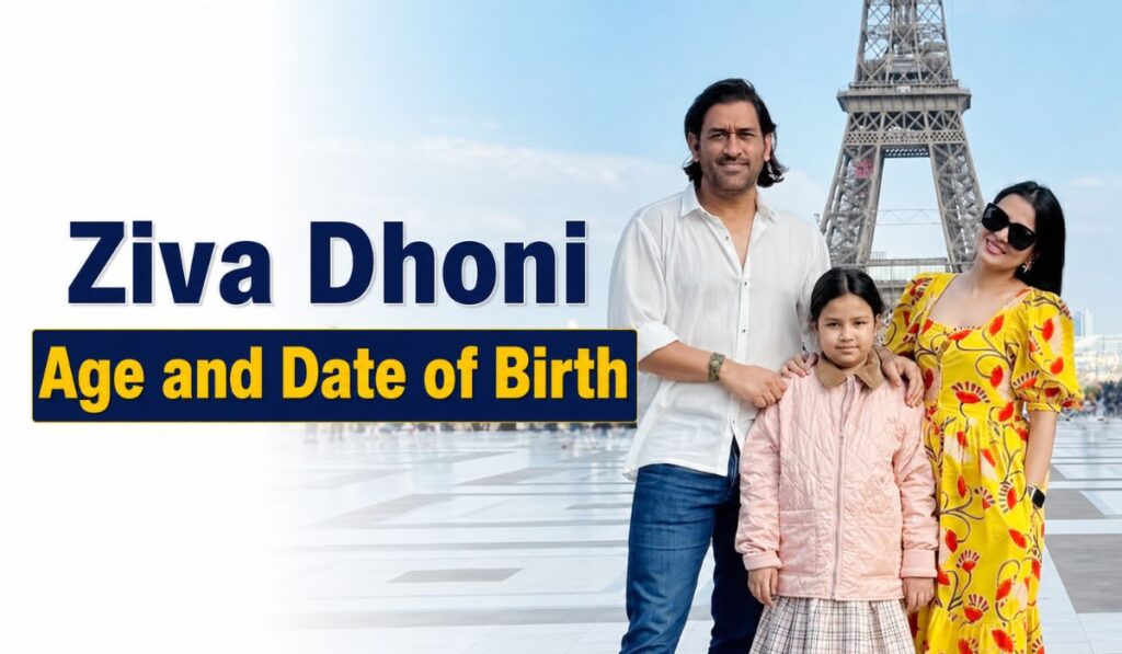 Ziva Dhoni Age and Date of Birth