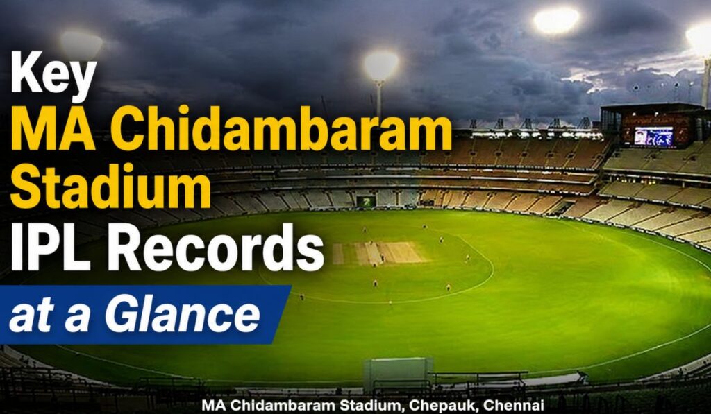 Key MA Chidambaram Stadium IPL Records at a Glance