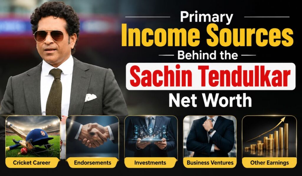 Primary Income Sources Behind the Sachin Tendulkar Net Worth