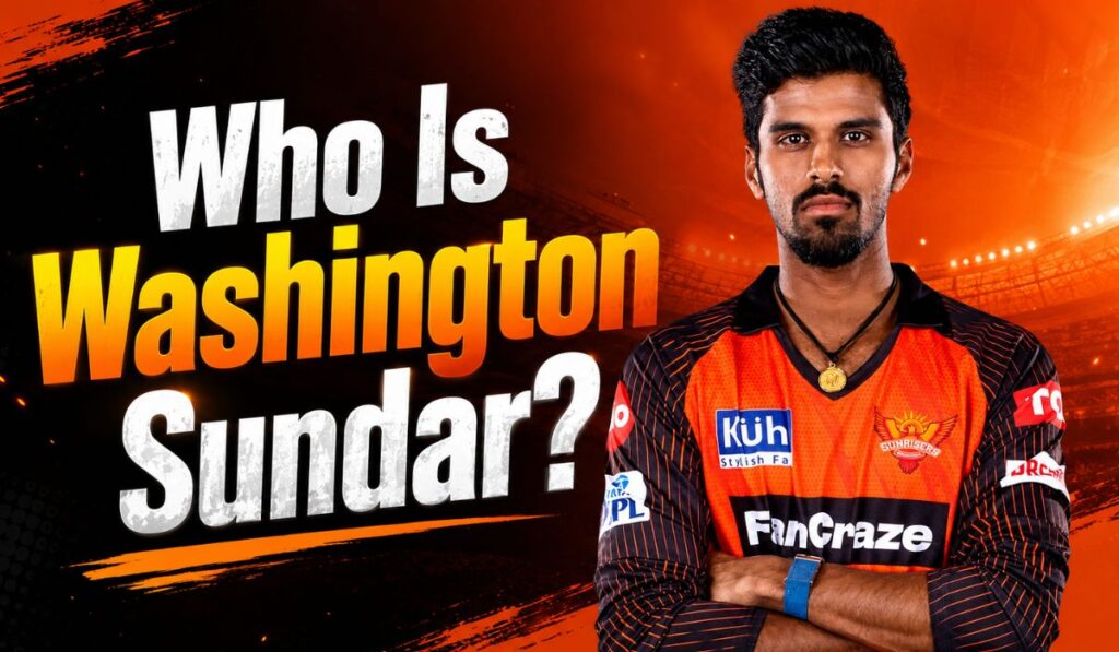 Who Is Washington Sundar