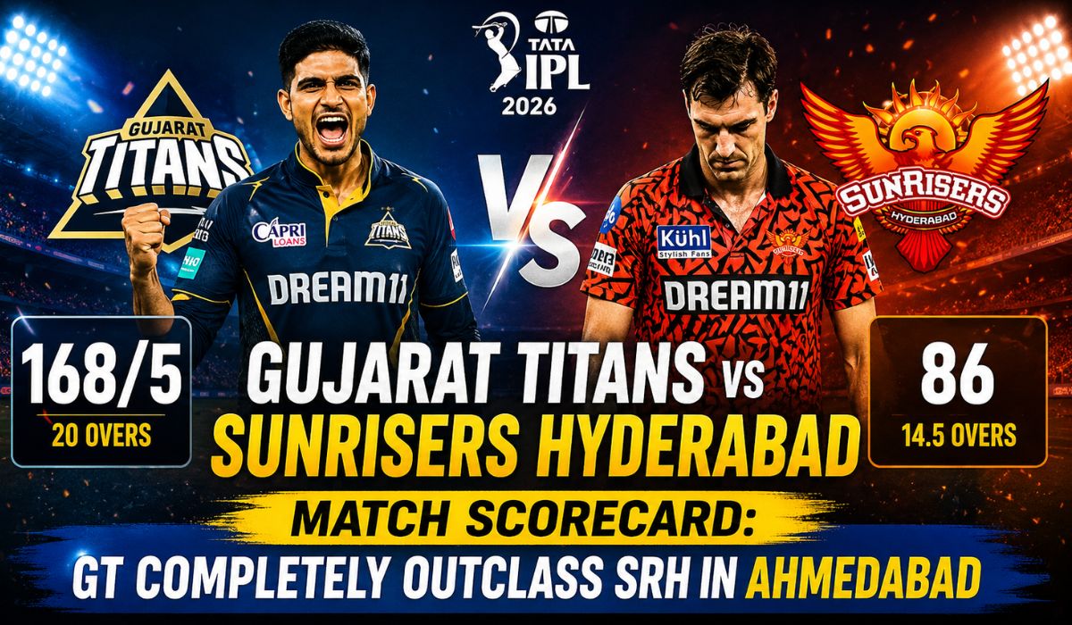 Gujarat Titans vs Sunrisers Hyderabad Match Scorecard