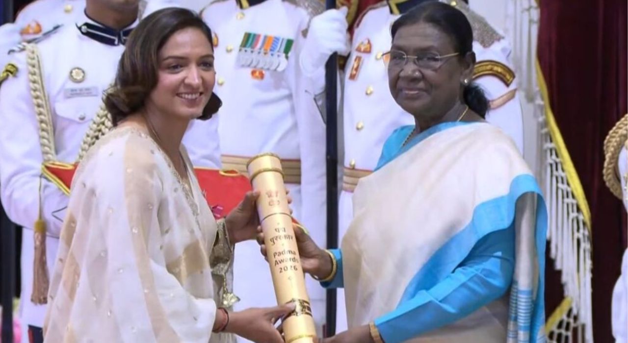 Harmanpreet Kaur Receives Padma Shri