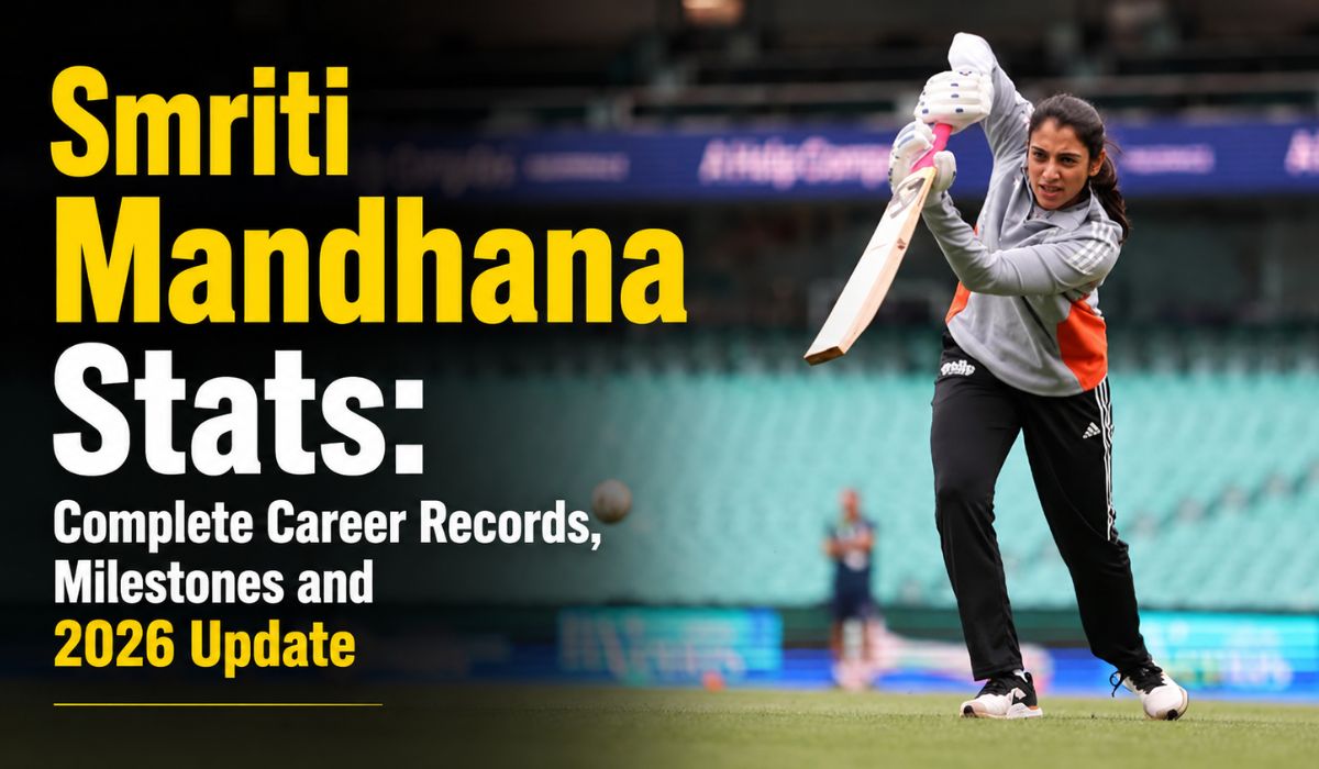 Smriti Mandhana Stats