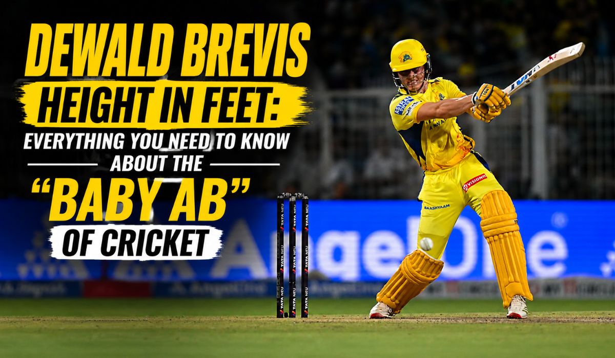 Dewald Brevis Height in Feet Everything You Need to Know About the Baby AB of Cricket