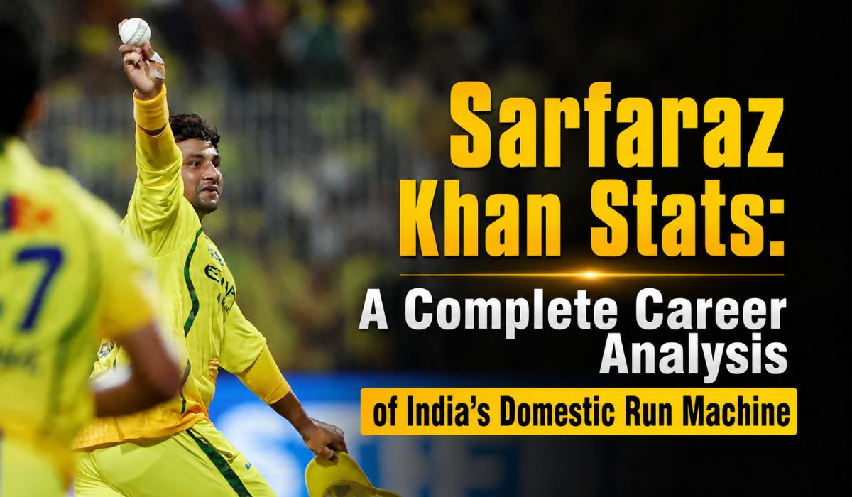 Sarfaraz Khan Stats
