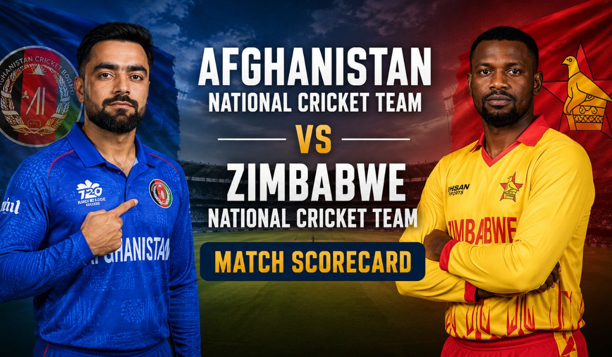 Afghanistan National Cricket Team vs Zimbabwe National Cricket Team Match Scorecard