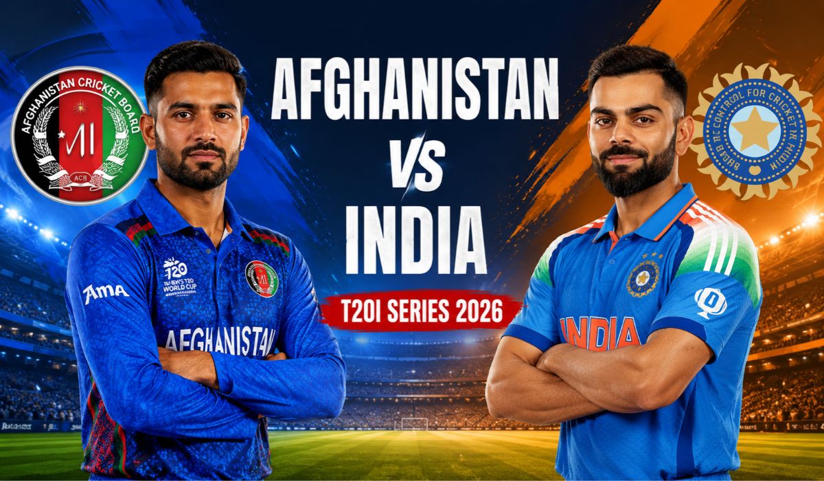 Afghanistan vs India T20I Series 2026