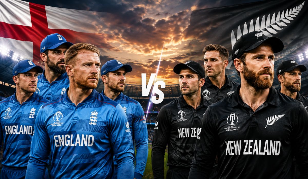 England Cricket Team vs New Zealand National Cricket Team Match Scorecard