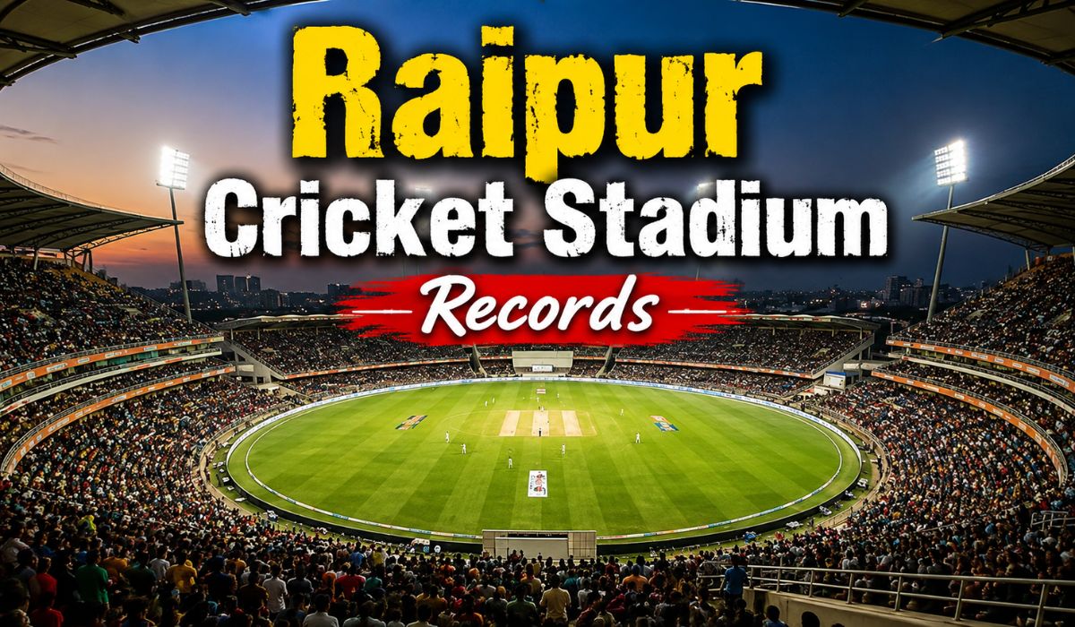 Raipur Cricket Stadium Records