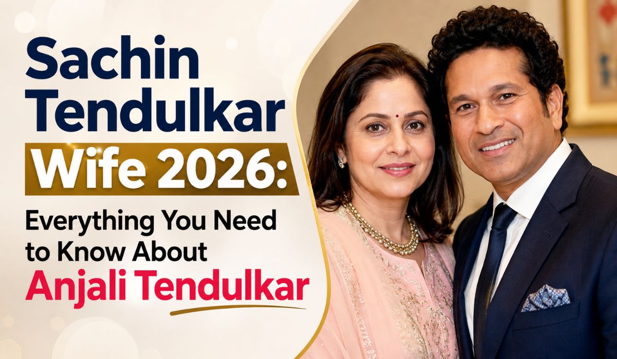 Sachin Tendulkar Wife
