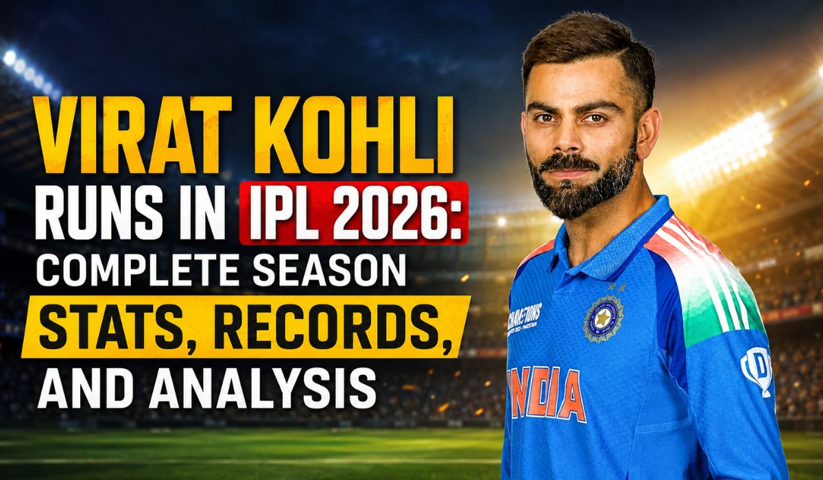 Virat Kohli Runs in IPL 2026