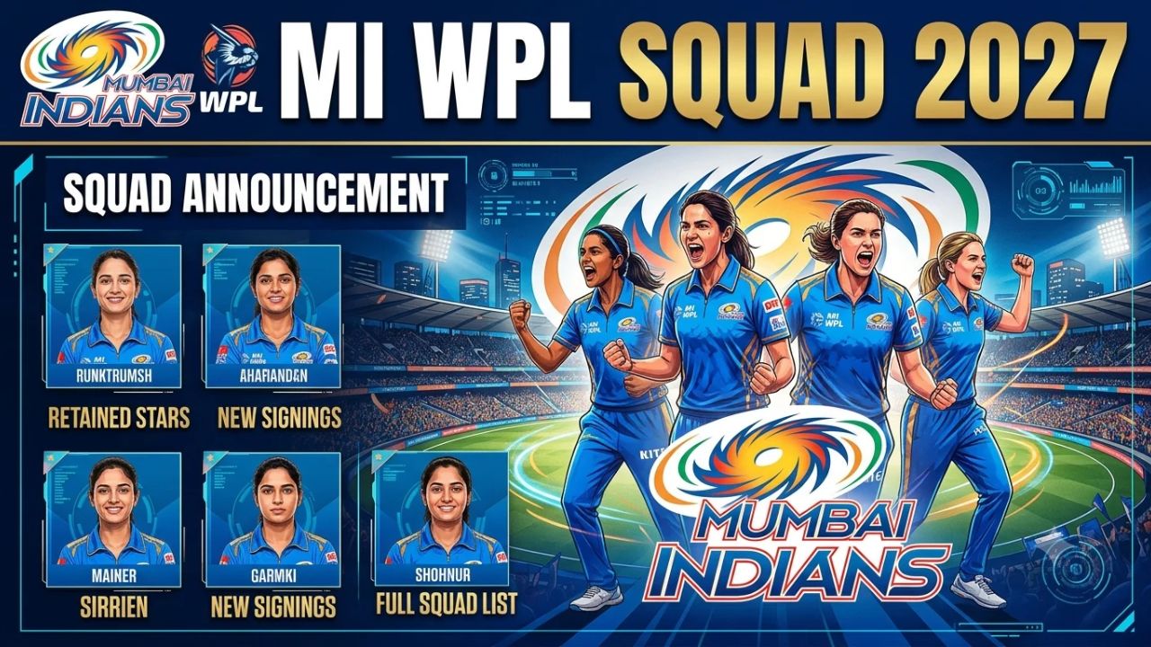 MI WPL Squad 2027