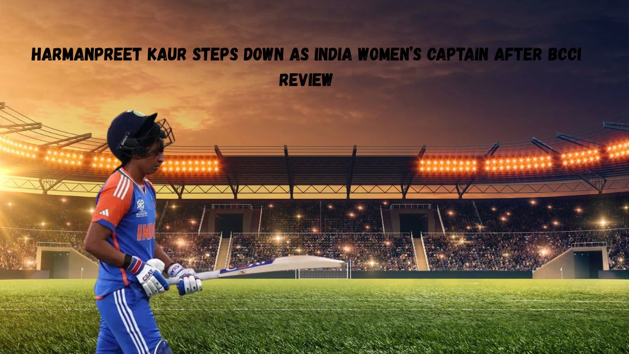 Harmanpreet Kaur Steps Down as India Women’s Captain After BCCI Review